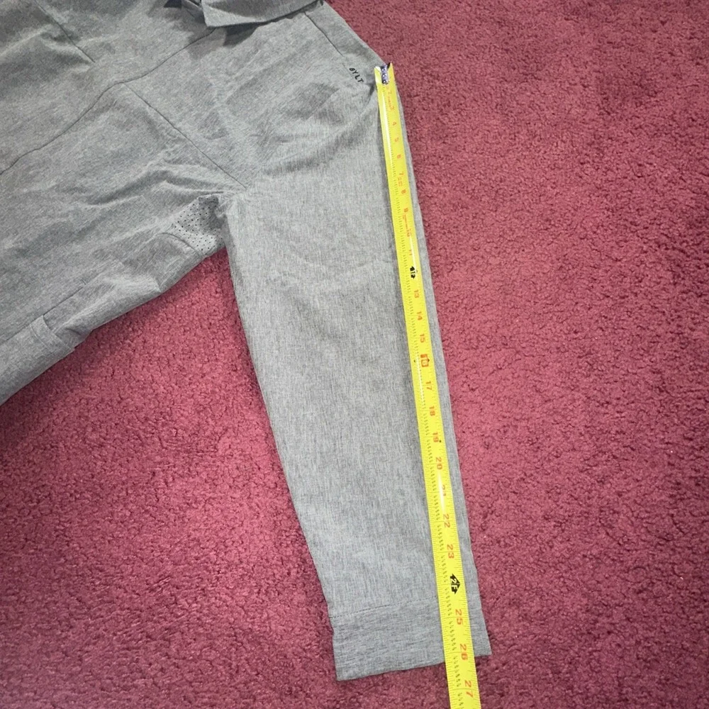 BYLT District Jacket Men's 3XL Heather Grey Snap Button Stretch